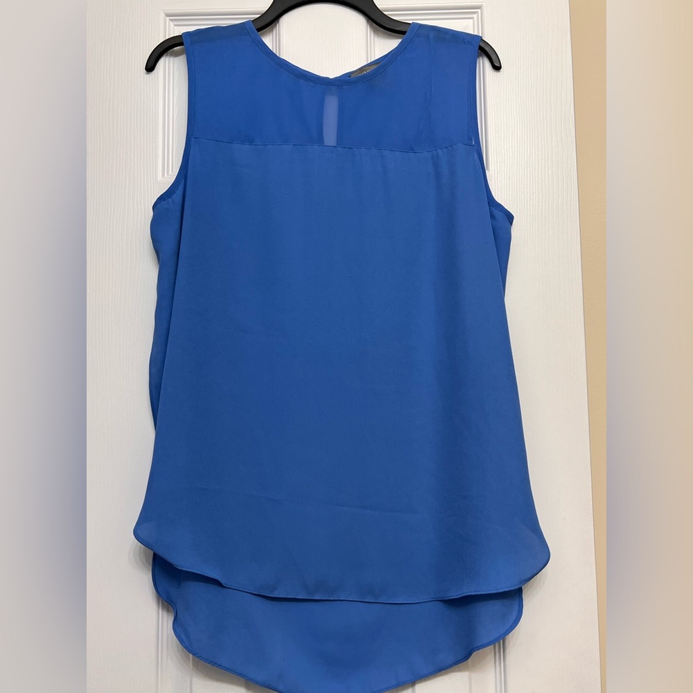 Vince Camuto Royal Blue Sleeveless Blouse